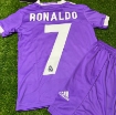 Picture of Real Madrid 16/17 Away Ronaldo Final Kids