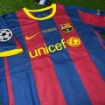 Picture of Barcelona 10/11 Home Messi Signature 