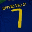 Picture of Spain 2010 Away David Villa