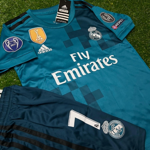 Picture of Real Madrid 17/18 Third Kids Ronaldo