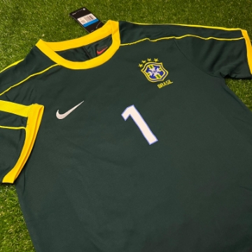 Picture of Brazil 1998 Goalkeeper Taffarel Dark Green