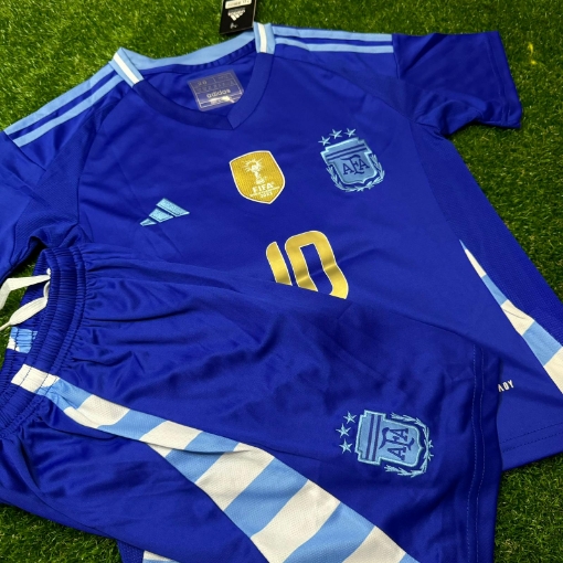 Picture of Argentina 3 Stars 24/25 Away Messi Kids