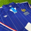 Picture of France 80/82 Home Platini Long - Sleeve