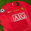 Picture of Manchester United 2008 Home Ronaldo Long - Sleeve 