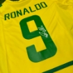 Picture of Brazil 2002 Home Ronaldo Signature Edition