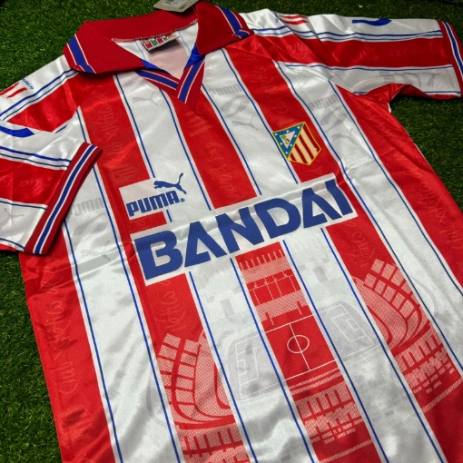 Picture of Atletico Madrid 96/97 Home Simeone 