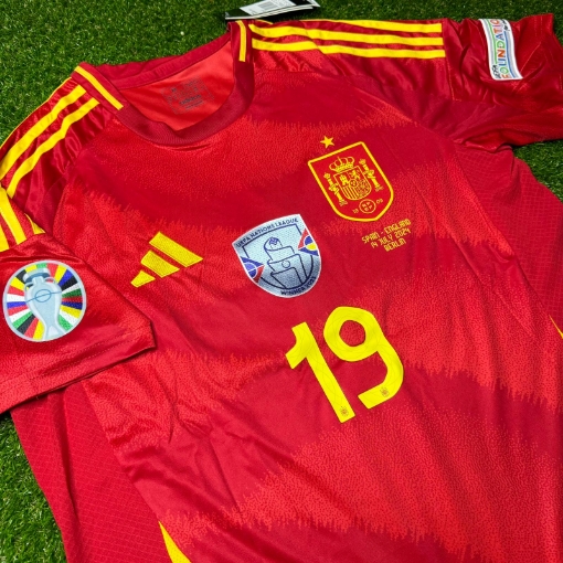 Picture of Spain 2024 Home Lamine Yamal Final Print 