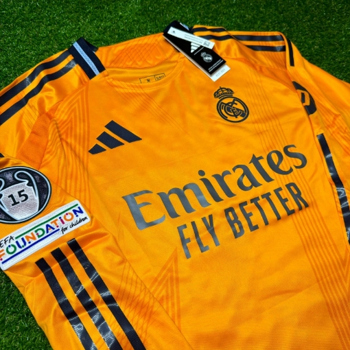 Picture of Real Madrid 24/25 Away Player Version Long sleeve