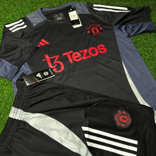 Picture of Manchester United  2024 Training Kit Black/Grey