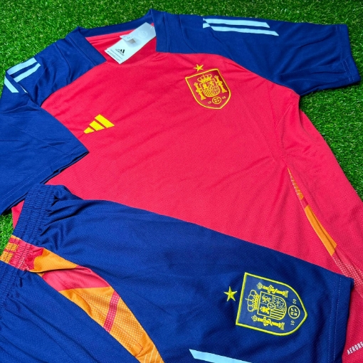 Picture of Spain 2024 Training Kit Red/Blue