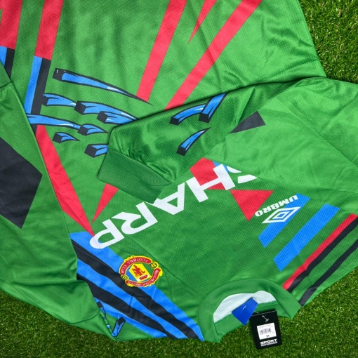 Picture of Manchester United 92/93 Goalkeeper Green Long - Sleeve 