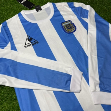 Picture of Argentina 1986 Home Maradona Long - Sleeve