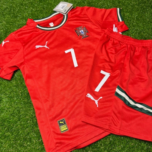 Picture of Portugal 25/26 Home Ronaldo Kids