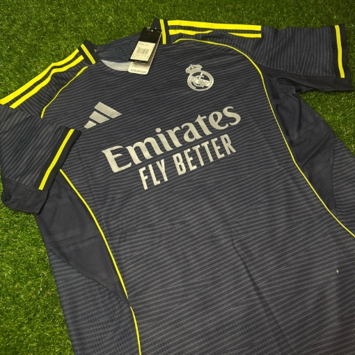 Picture of Real Madrid 25/26 Away Leaked Player Version